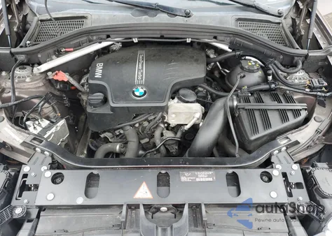 2014 BMW X3 xDrive28I z USA, uszkodzony, nr VIN 5UXWX9C50E0D28061